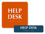 Help Desk Signs