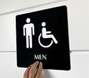 Men's Restroom Signs