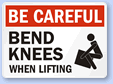 Lifting Instruction Labels and Signs