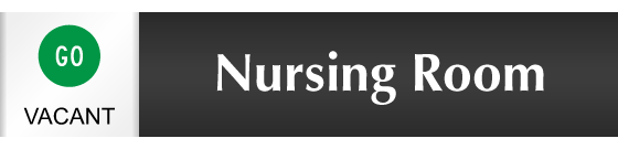 Nursing Room - Vacant/Occupied Slider Sign