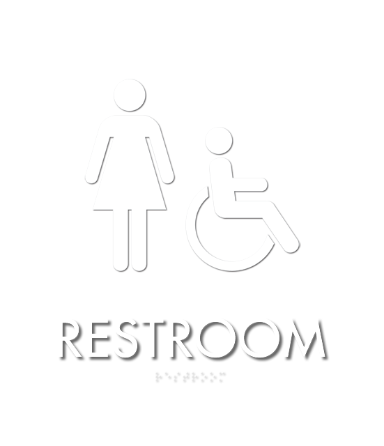ADA Restroom Sign