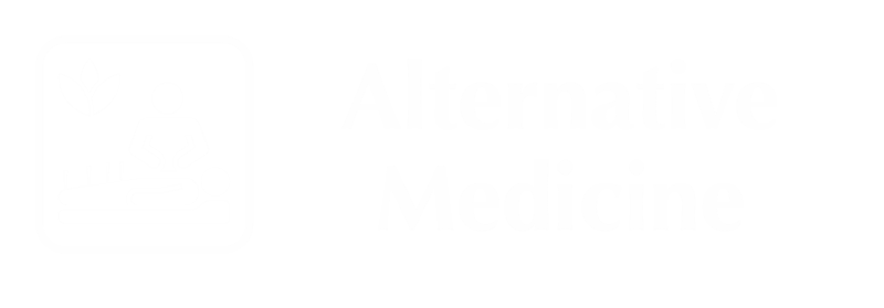 Alternative Medicine Engraved Sign with Natural Healing Symbol