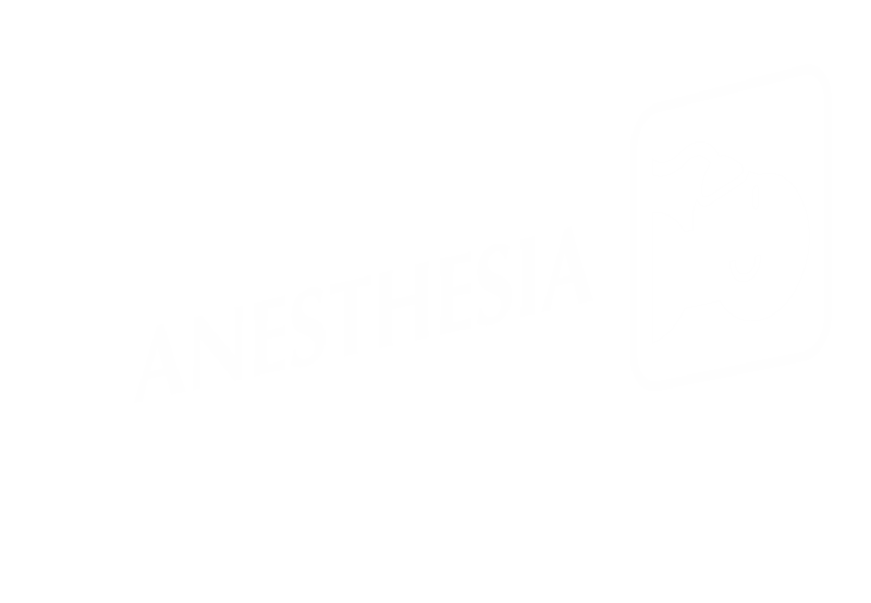 Anesthesia Corridor Projecting Sign