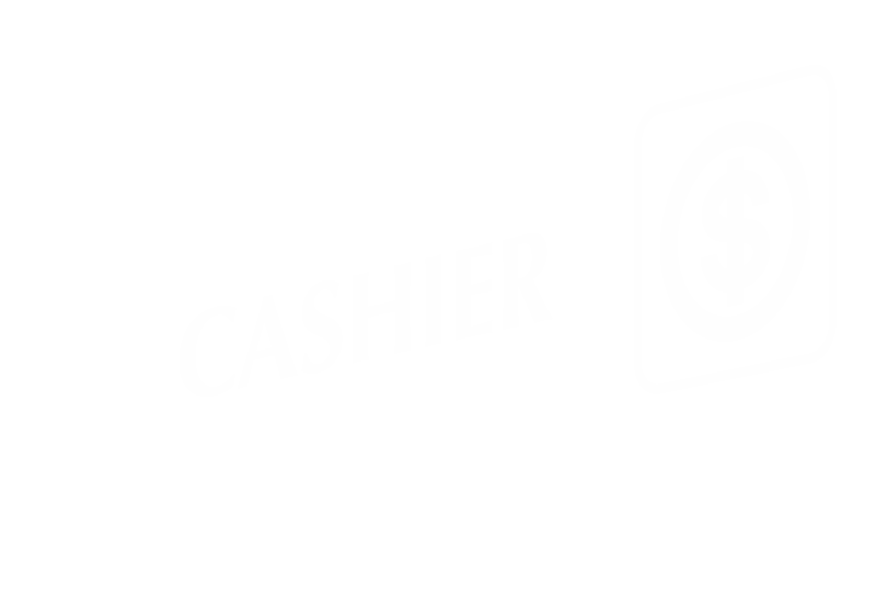Cashier Above Door Corridor Sign