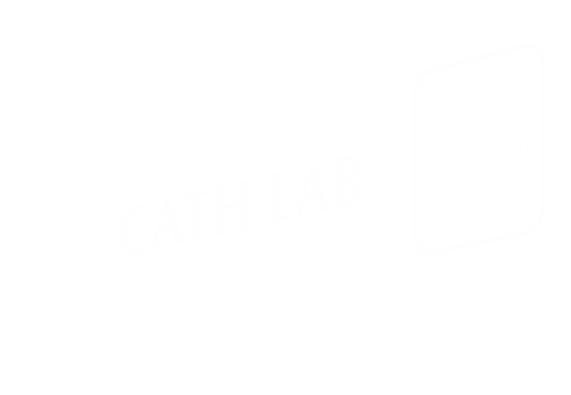 Cath Lab Corridor Projecting Sign