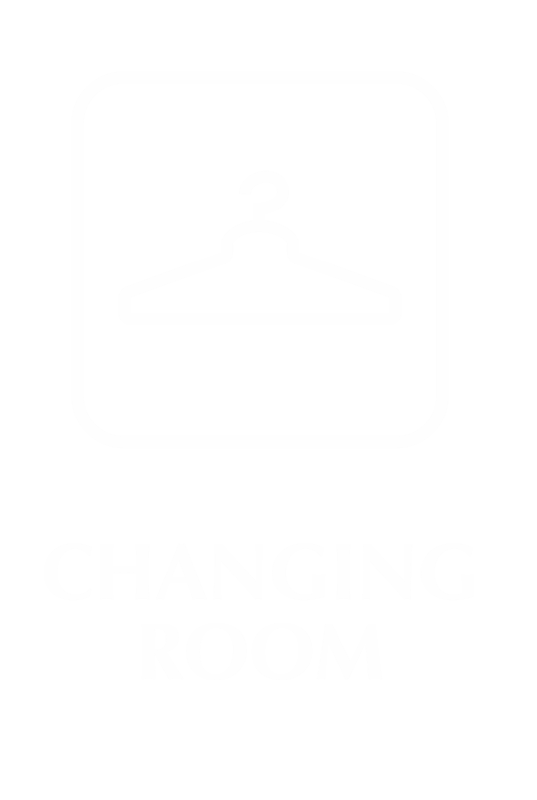 Changing Room Engraved Sign