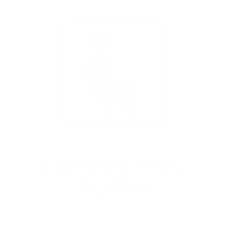 Consulting Room Engraved Hospital Sign