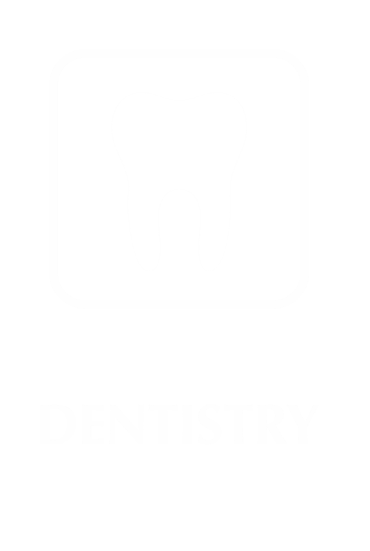 Engraved Dentistry Hospital Sign with Tooth Symbol