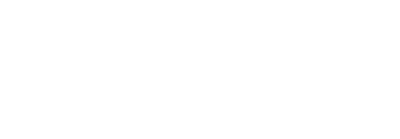 Dermatology Engraved Sign, Skin Disease, Right Arrow Symbol
