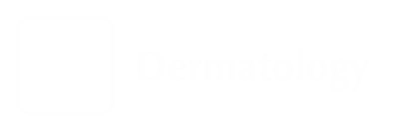 Engraved Dermatology Hospital Sign with Skin Disease Symbol