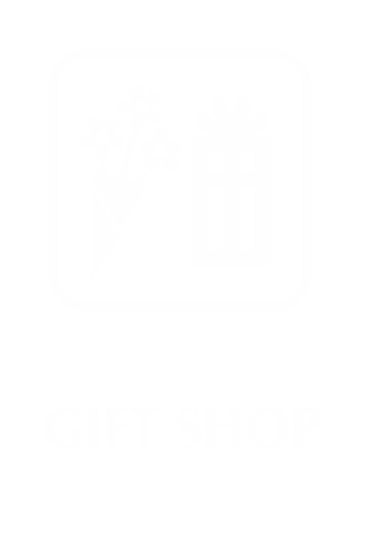 Gift Shop Engraved Sign with Symbol