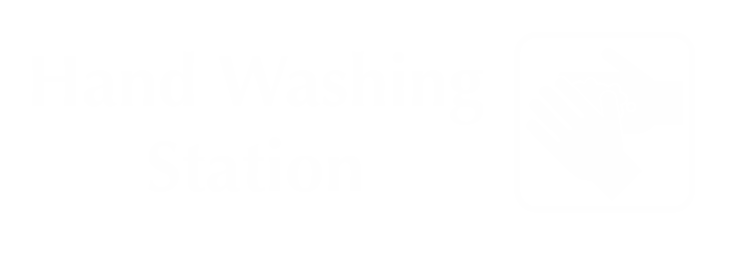 Hand Washing Station Engraved Sign