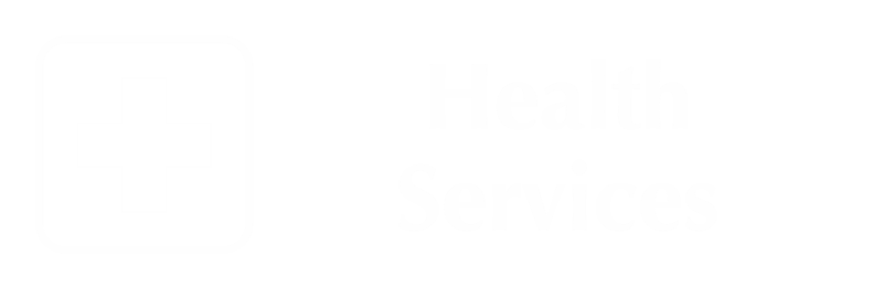 Health Services Engraved Sign with First-Aid Plus Symbol