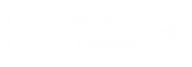 Infectious Diseases Engraved Sign with Right Arrow Symbol