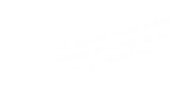 Insurance Co-Pay Collected Before Clinical Staff Sees Sign