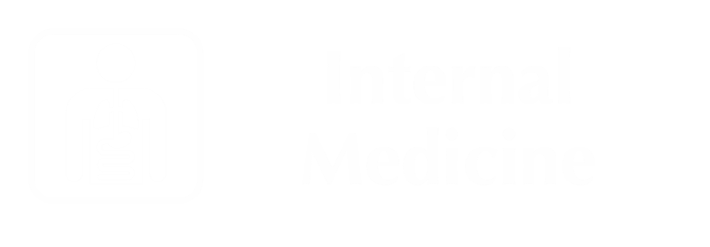 Internal Medicine Engraved Sign with Internal Organs Symbol