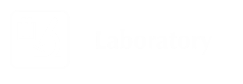 Laboratory Engraved Sign with Medical Microscope Research Symbol