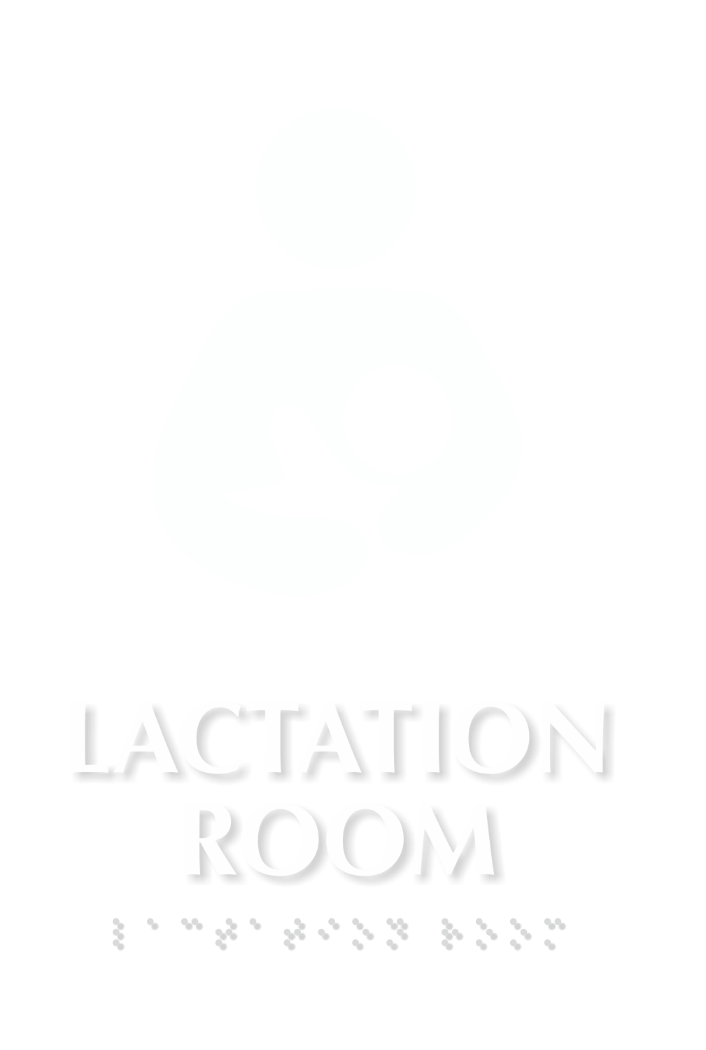 Lactation Room TactileTouch Braille Sign