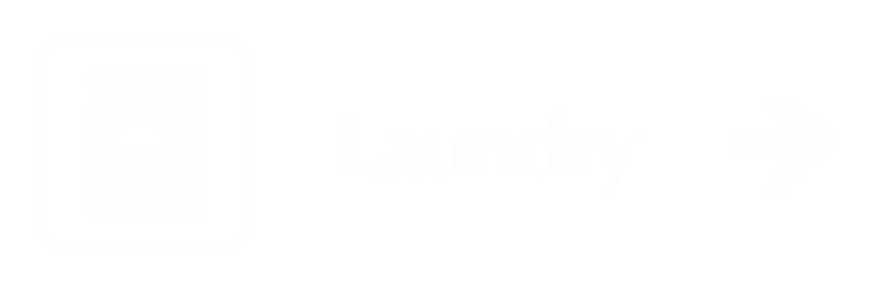 Laundry Engraved Sign with Washing Machine Right Symbol