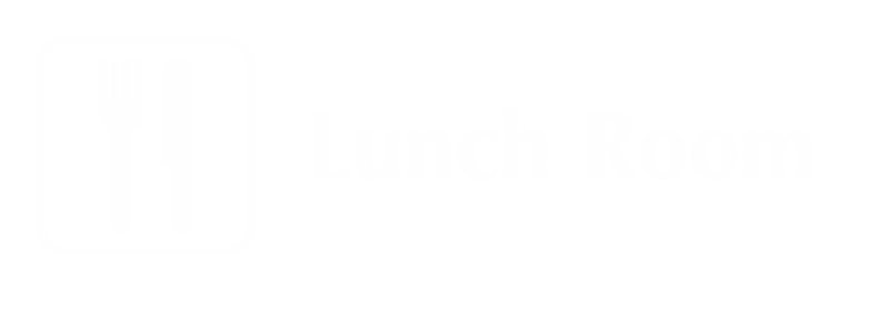 Lunch Room Engraved Sign, Fork and Knife Symbol