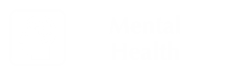 Engraved Mental Health Sign with Head Gears Symbol