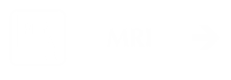 MRI Engraved Sign, Magnetic Resonance Imaging Right Symbol