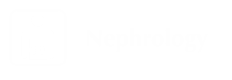 Engraved Nephrology Hospital Sign with Kidney Symbol