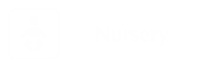 Nursery Engraved Hospital Sign with Baby Symbol
