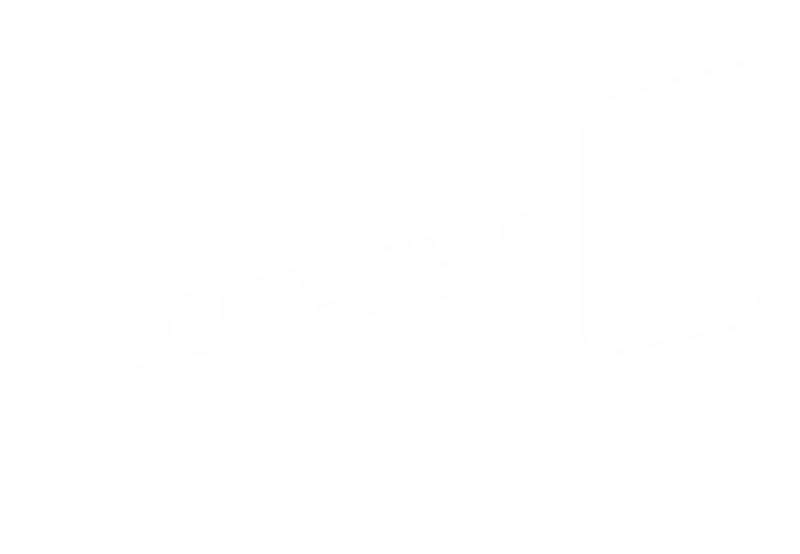 Outpatient Corridor Projecting Sign