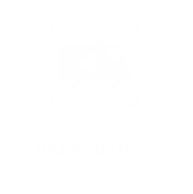 Paramedics Engraved Hospital Sign