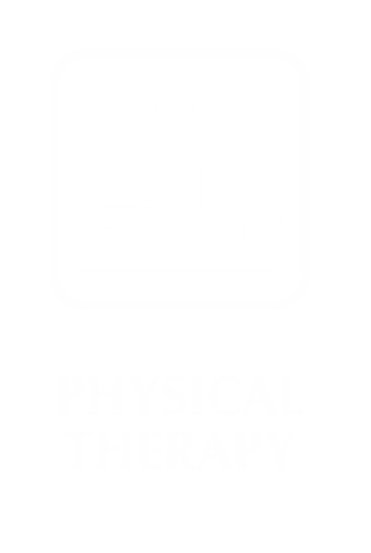 Engraved Physical Therapy Sign with Physiotherapist Symbol