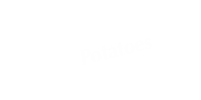 Potatoes Tabletop Tent Sign