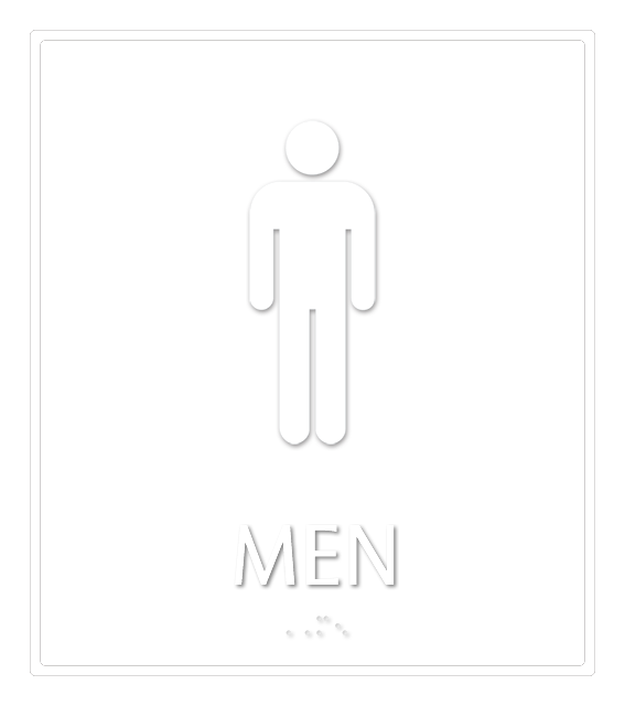 Men Regulatory Sign