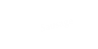 Sausage Tabletop Tent Sign