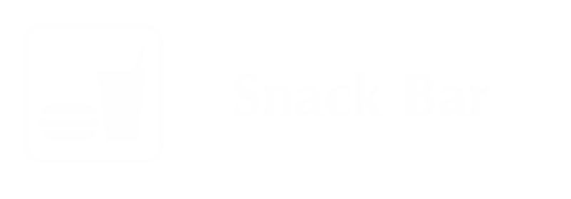 Snack Bar Engraved Sign, Burger and Drink Symbol