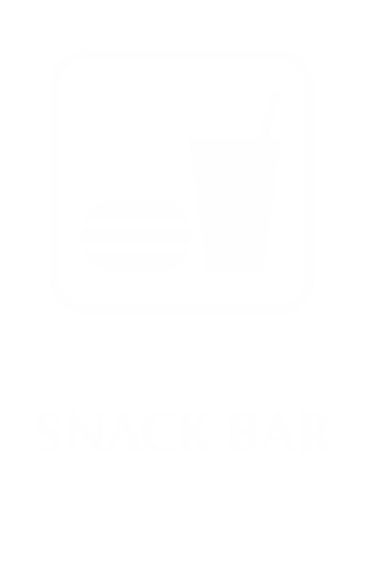 Snack Bar Engraved Sign with Symbol