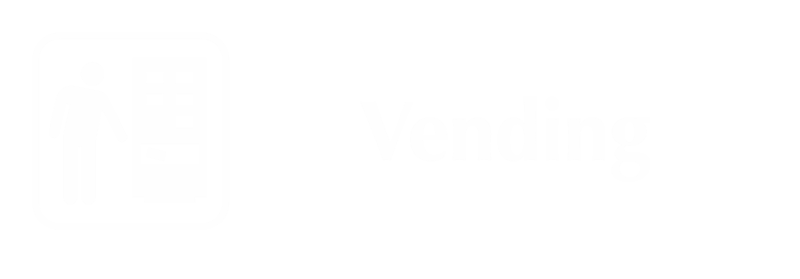 Vending Engraved Sign with Vending Machine Symbol