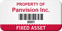 Custom Fixed Asset Tag