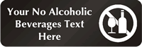 No Alcoholic Beverages Symbol Sign