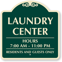 Laundry Center SignatureSign