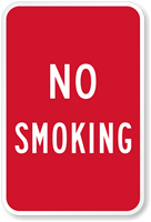 No Smoking Sign - Smoke Free