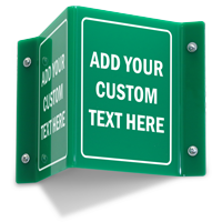 6" x 5" Custom Project Sign