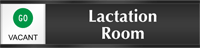 Lactation Room - Vacant/Occupied Slider Sign