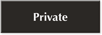 Private Sign
