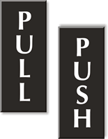 Push Pull Sign