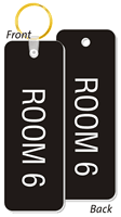 Room 6 Double Sided Keychain