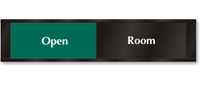 Room Open/Closed Slider Sign