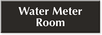 Water Meter Room Engraved Sign