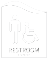 Pacific Restroom Sign