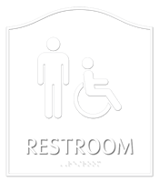 ADA - Restroom Sign